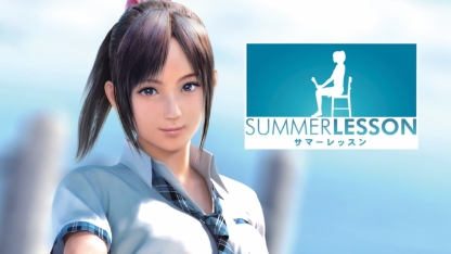Слева — Summer Lesson, справа — VR Kanojo