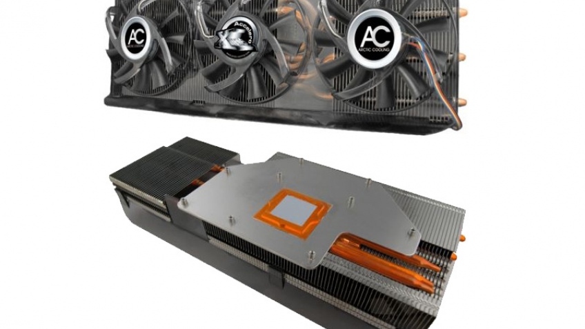 Кулер-монстр для GeForce 9800 GTX