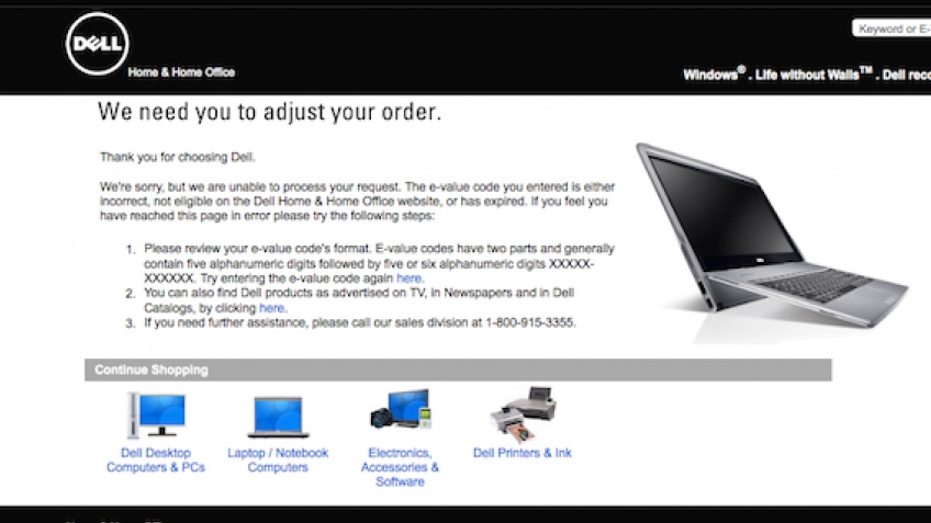 Dell Adamo XPS не популярен