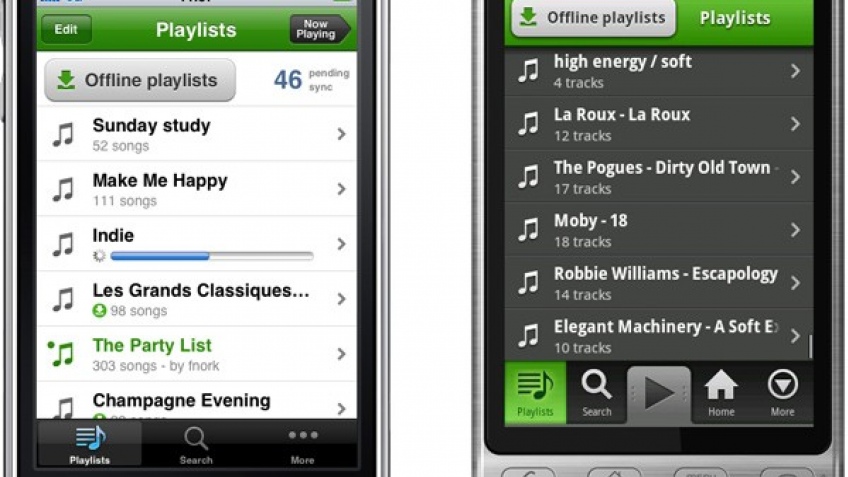 Сервис Spotify захватывает мобильные устройства