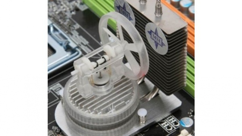 Новый кулер MSI для чипсетов работает без электричества Новый кулер MSI для чипсетов работает без электричества