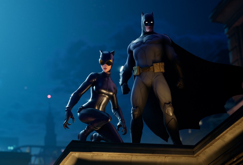 В Fortnite начался кроссовер с Бэтменом — в игре появился Готэм