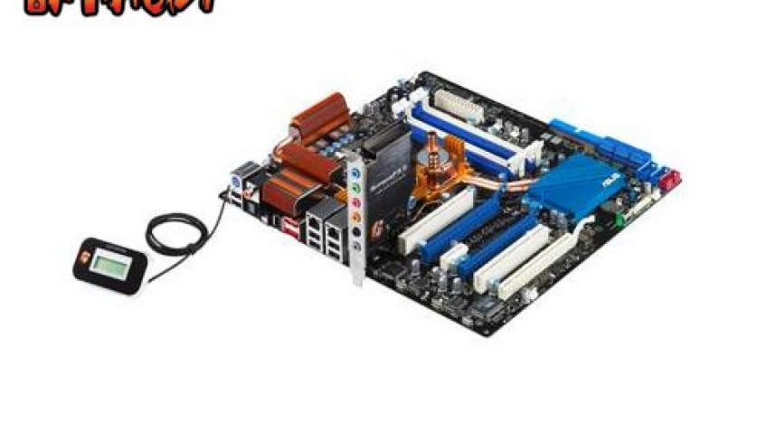Плата от ASUS на основе Intel X38