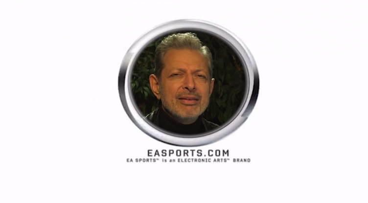 Голдблюм озвучил даже вставку EA Sports!