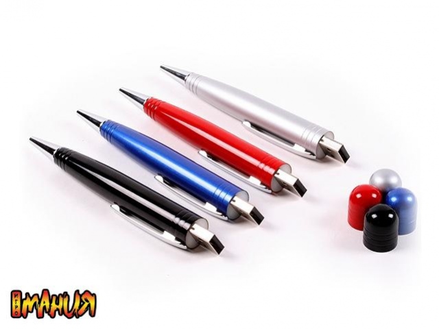 Гибрид шариковой ручки и флэш-брелока от Digix