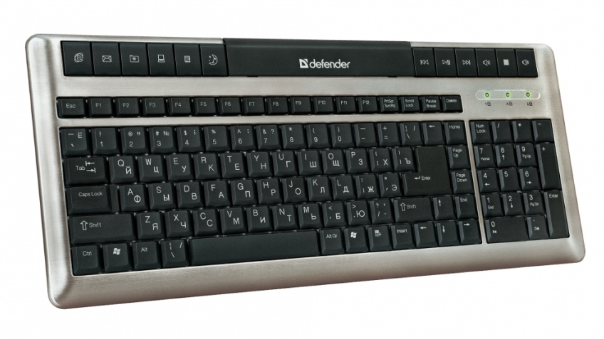 Тонкая клавиатура Defender