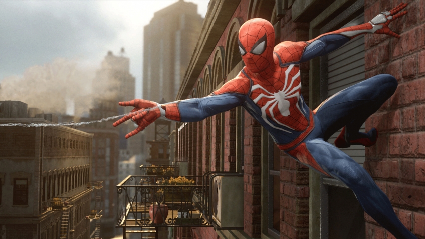 Advanced Suit -- Spider-Man PS4 Minecraft Skin
