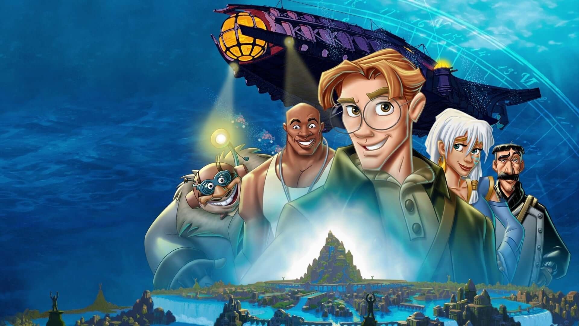 Слух: Disney разрабатывает ремейк мультфильма «Атлантида: Затерянный мир»