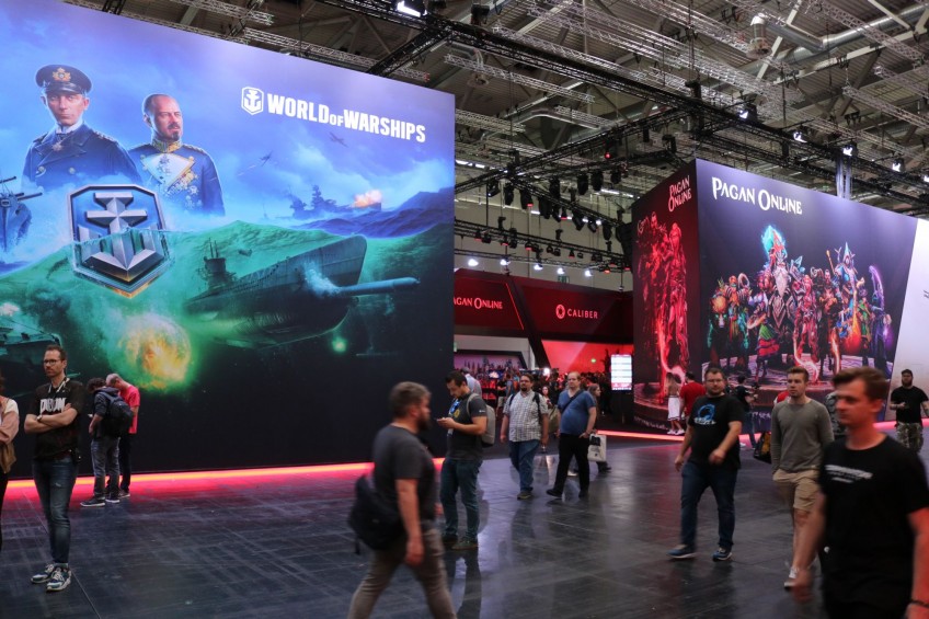 Во глубине зоны Wargaming виднеется «Калибр»