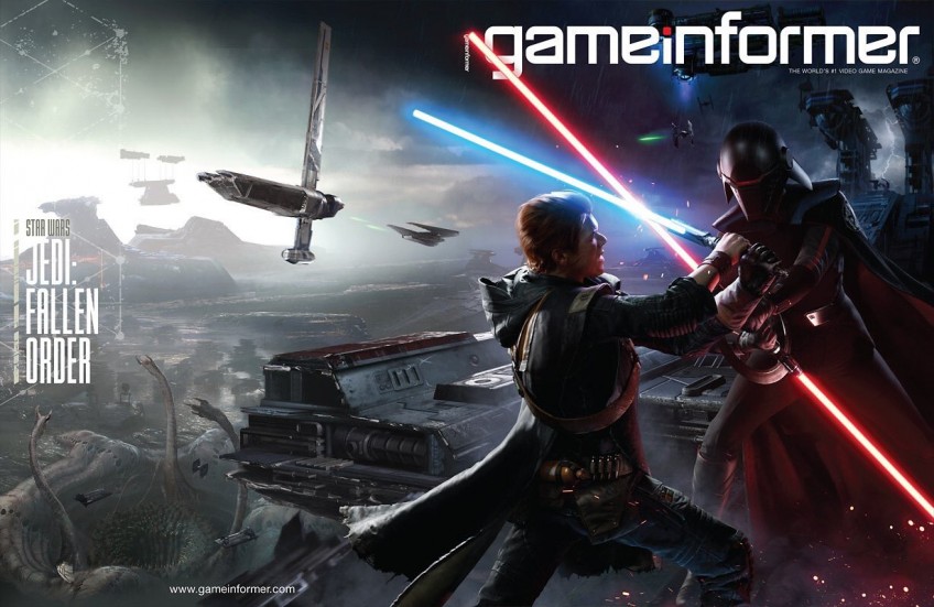 Star Wars Jedi: Fallen Order стала главной темой свежего Game Informer Star Wars Jedi: Fallen Order стала главной темой свежего Game Informer