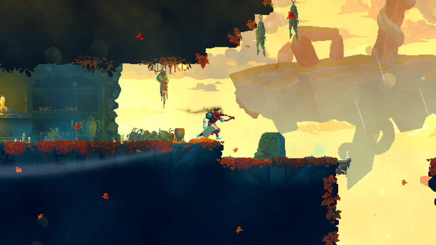 dead cells fatal falls wallpaper dead cells fatal falls wallpaper