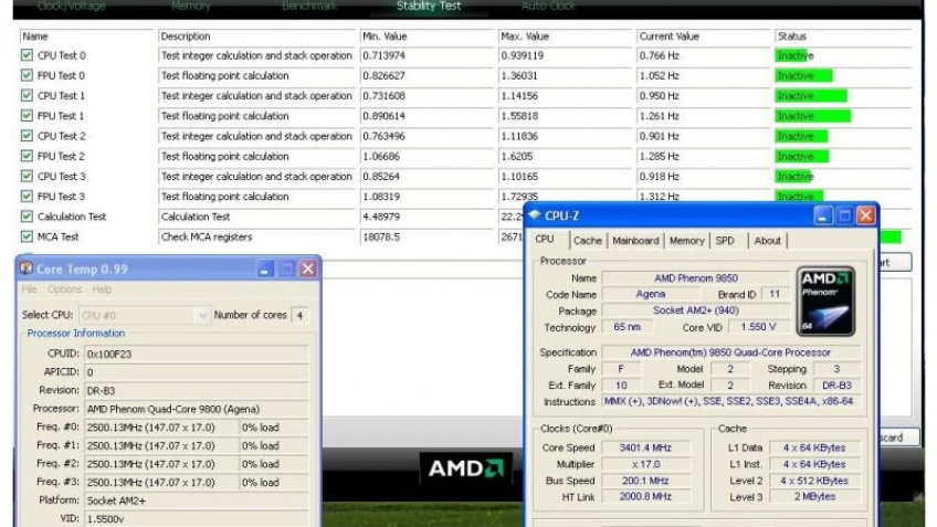 AMD Phenom X4 на частоте 3,4 ГГц – реальность? AMD Phenom X4 на частоте 3,4 ГГц – реальность?