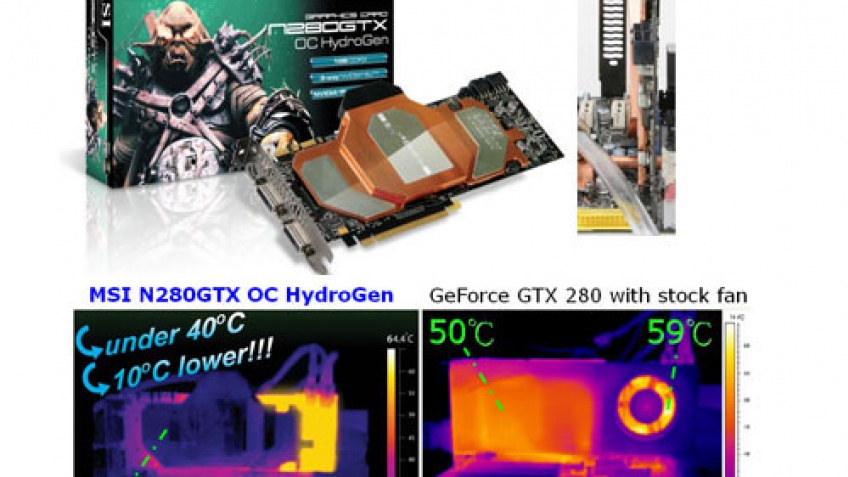 Водяной GTX 280 от MSI