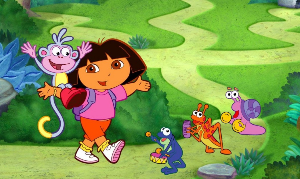 ..."Даша-путешественница" (в оригинале Dora the Explorer). 