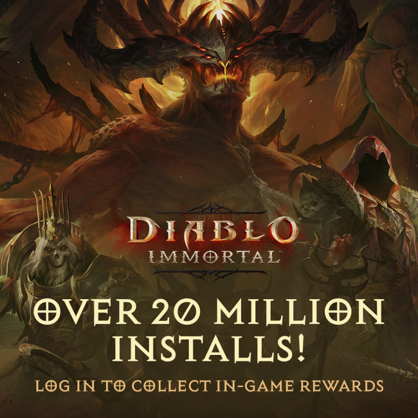 Число загрузок Diablo Immortal теперь превышает 20 млн1