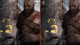 Графику в God of War на PC наглядно сравнили с версией для PS5