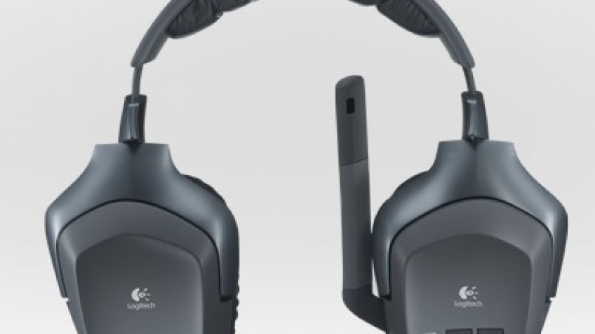 Игровая беспроводная гарнитура Logitech F540