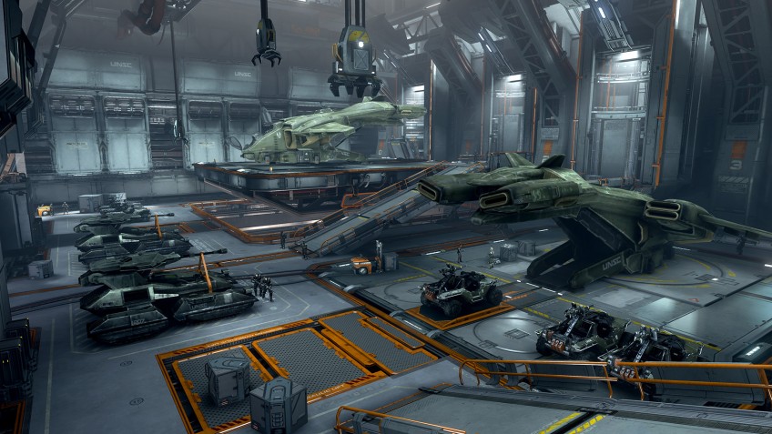 В мобильной Stellaris: Galaxy Command нашли концепт-арт из Halo 4