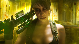 Ольга Хаку показала яростную Молчунью из Metal Gear Solid V: The Phantom Pain