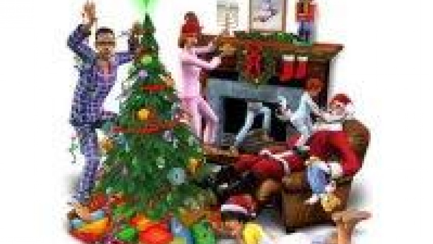 Новый год в The Sims 2