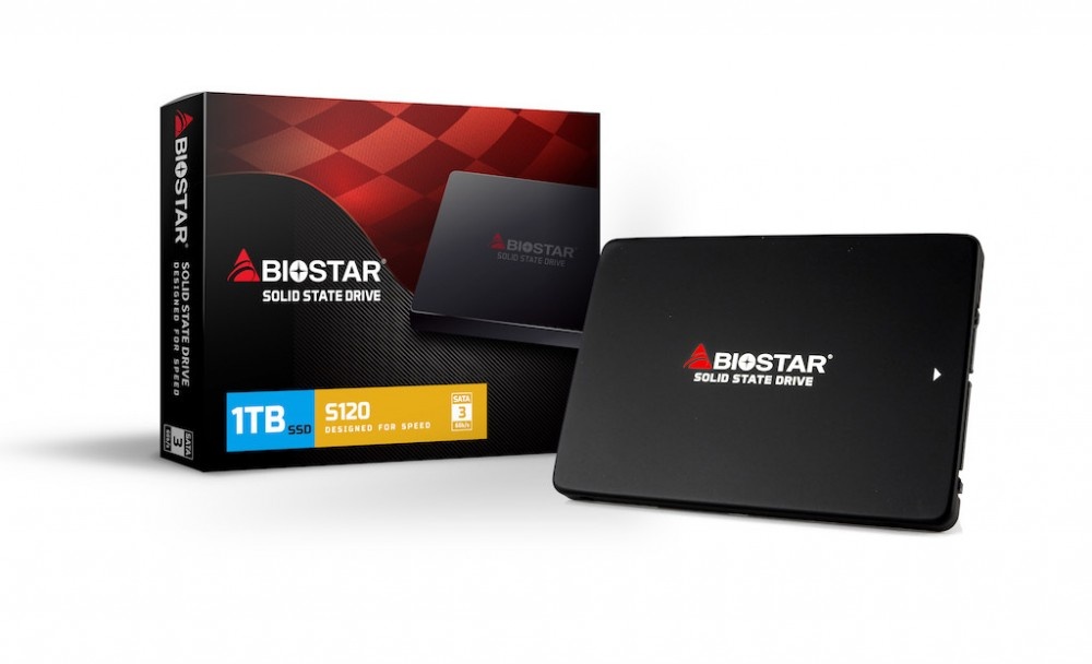 Biostar представила SSD-накопители S120 серии Ultra Slim
