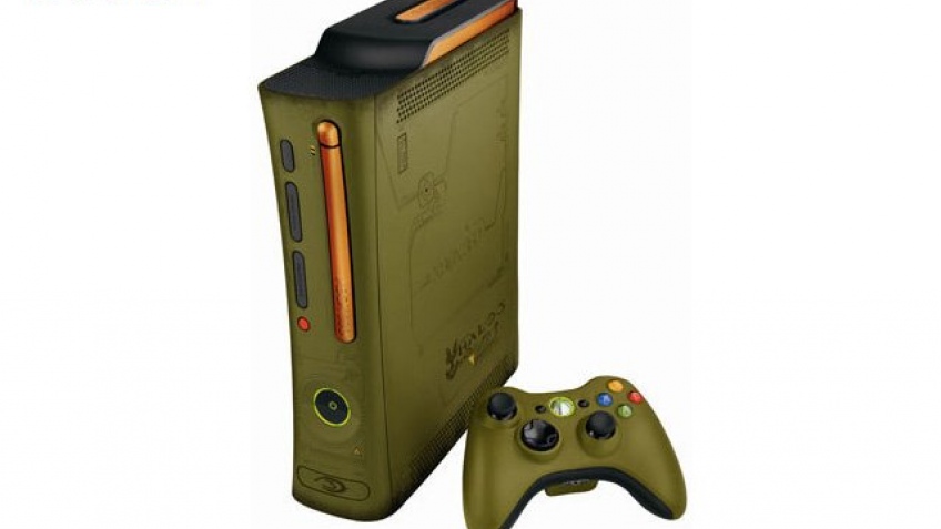 Xbox 360 в зеленом