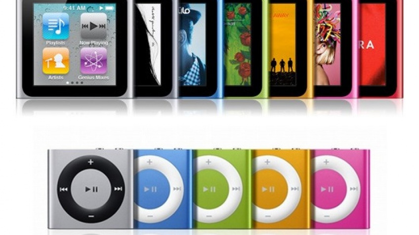 Новые модели Apple iPod nano, iPod shuffle