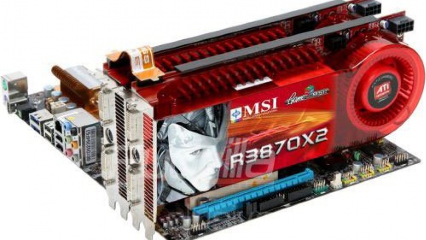 Фотографии Radeon HD 3870 X2 от MSI
