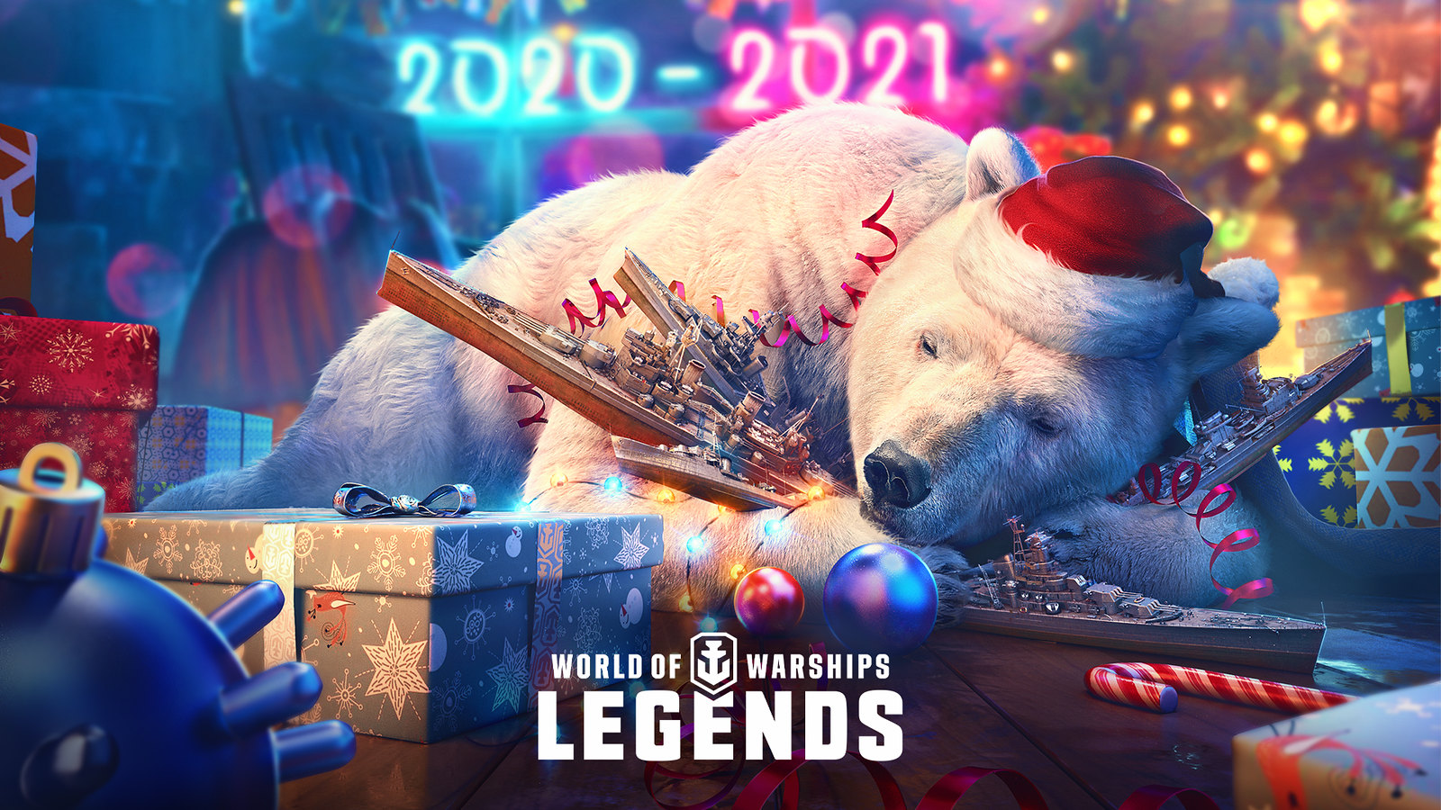 Медведь спит — служба идёт. В World of Warships: Legends к праздникам выпустили декабрьское обновление