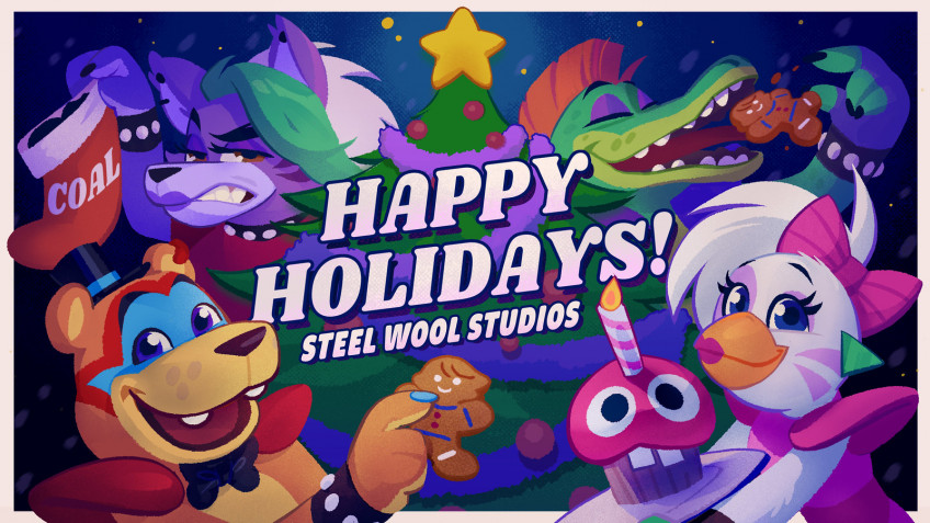 Steel Wool Studios известна по Five Nights at Freddy's: Help Wanted, но ничего страшного в отркытке вароде нет