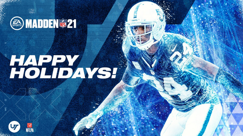Нет, это не хоккеист, это герой Madden NFL 21!