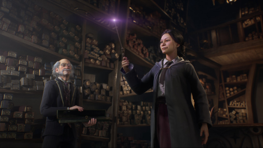 Hogwarts Legacy trailer spotted interface