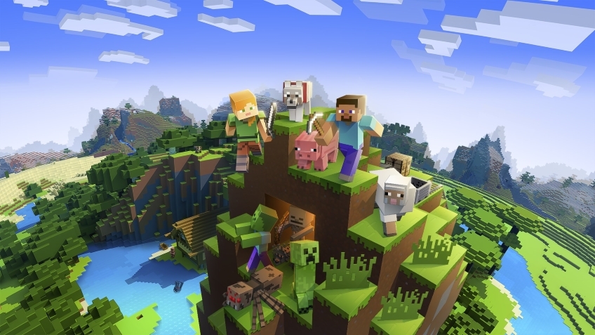 После обновления из главного меню Minecraft исчезли упоминания её создателя