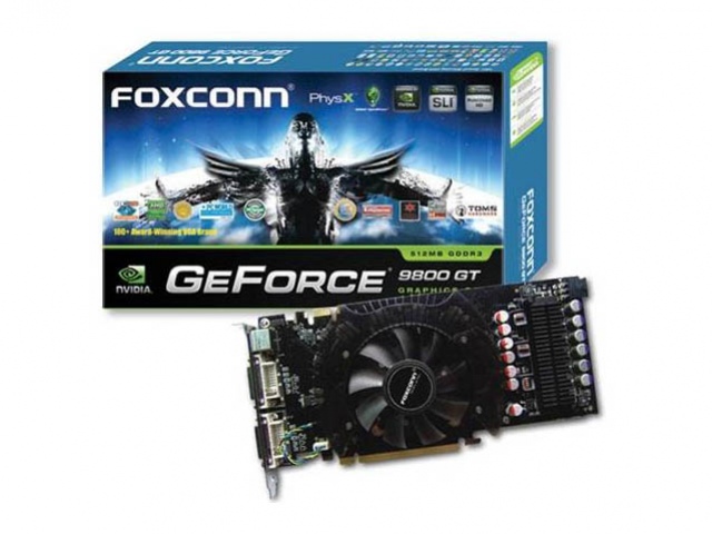 FOXCONN представила GeForce 9800 GT