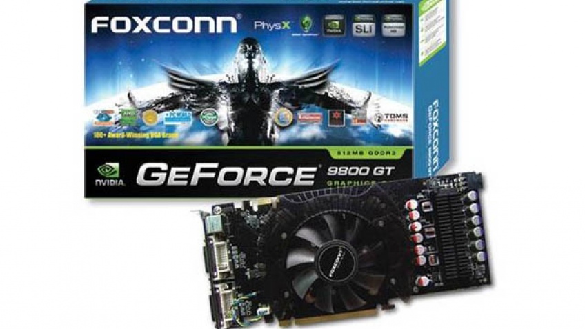 FOXCONN представила GeForce 9800 GT FOXCONN представила GeForce 9800 GT