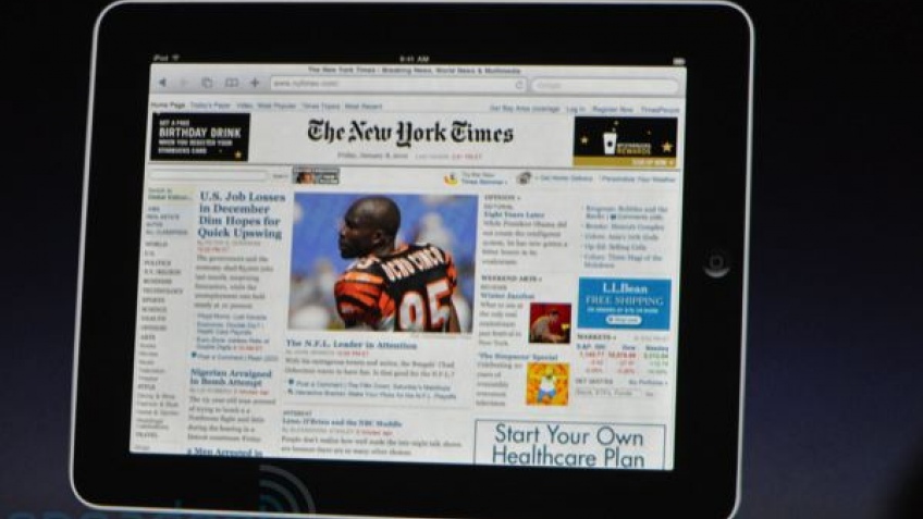 Apple iPad – планшетник Apple официально