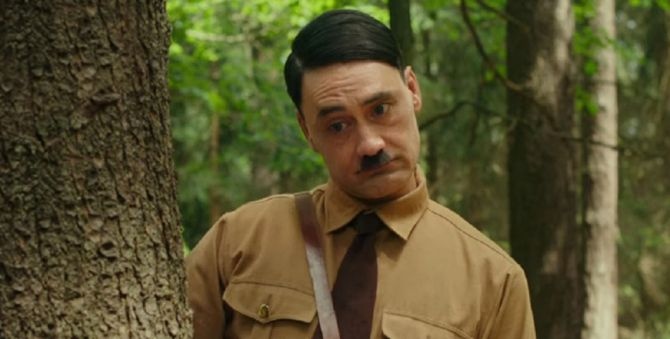 Воображаемый Гитлер в трейлере «Кролика Джоджо» Тайки Вайтити