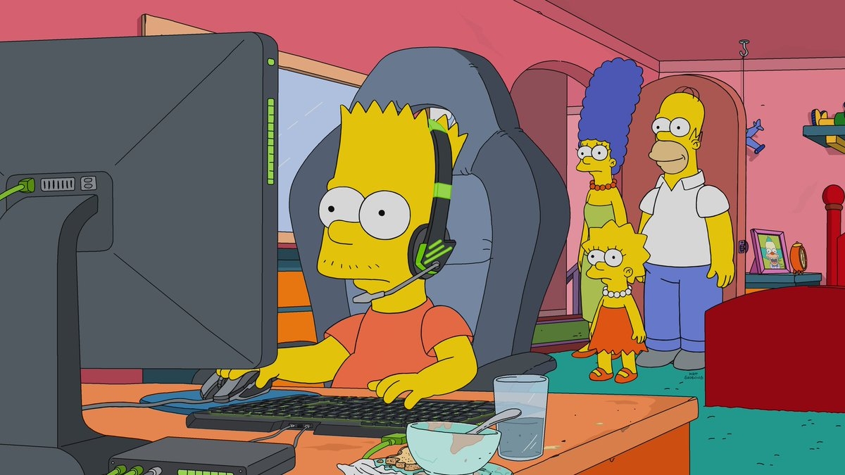 В «Симпсонах» этого не было: Барт подастся в киберспорт