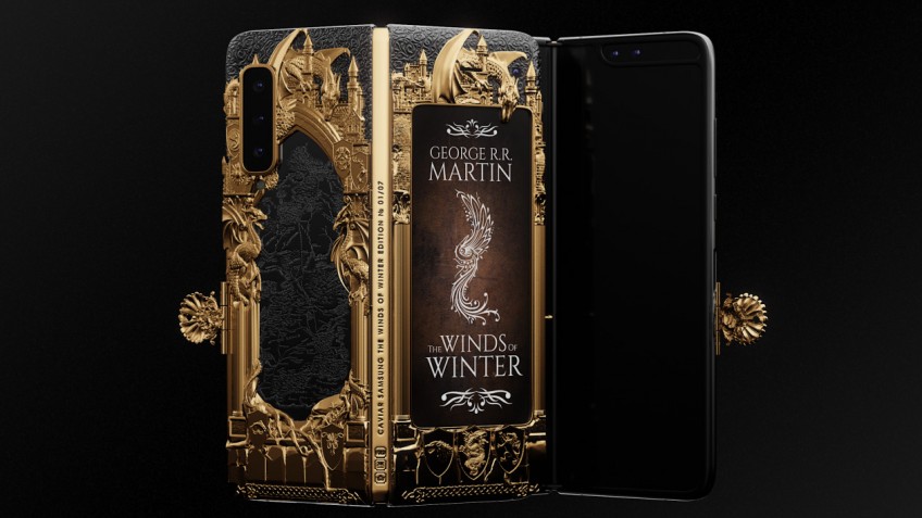 Caviar выпустила складной смартфон Samsung Galaxy Fold на тему «Игры престолов»