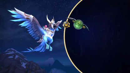 За подписку World of Warcraft дарят Сапфирового огнесвета и беса в шаре