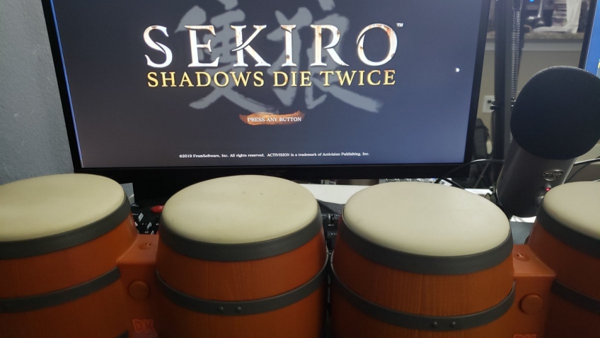 Sekiro: Shadows Die Twice прошли на бонго от Donkey Konga