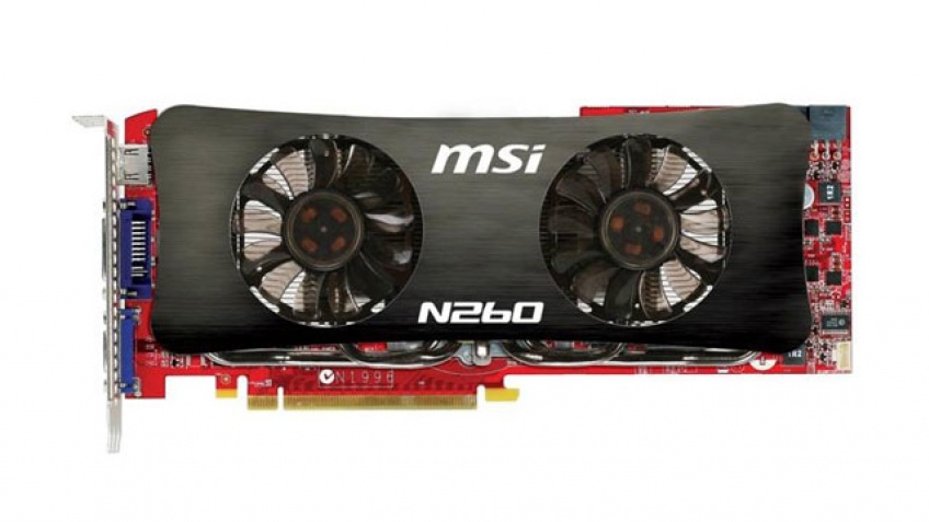 MSI готовит GeForce GTX 260 с 1792 Мб памяти