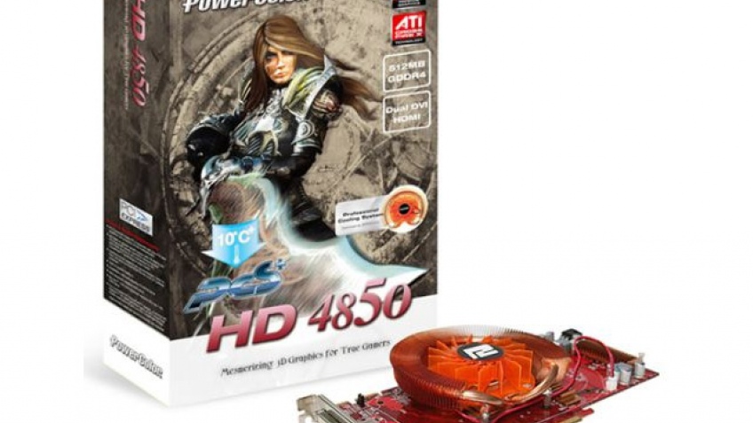Первый Radeon HD 4850 с GDDR4 Первый Radeon HD 4850 с GDDR4