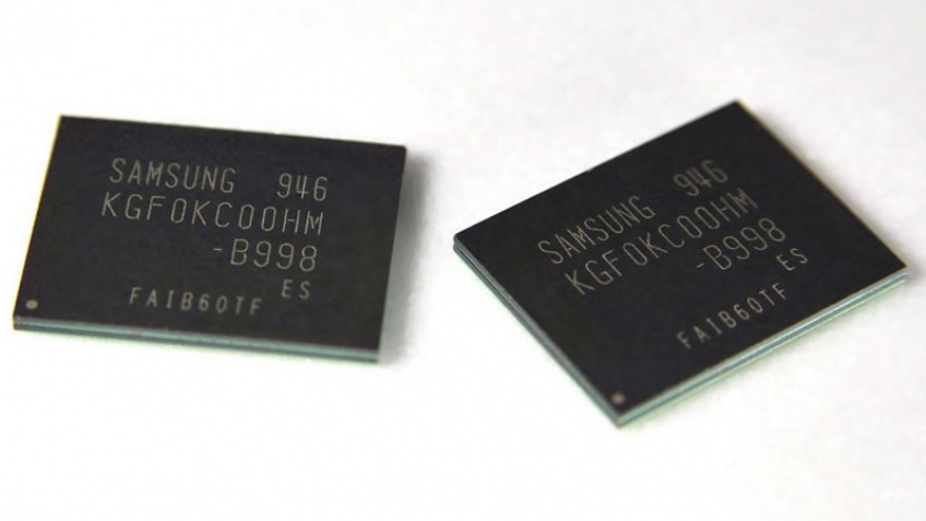 64-гигабайтные чипы памяти NAND