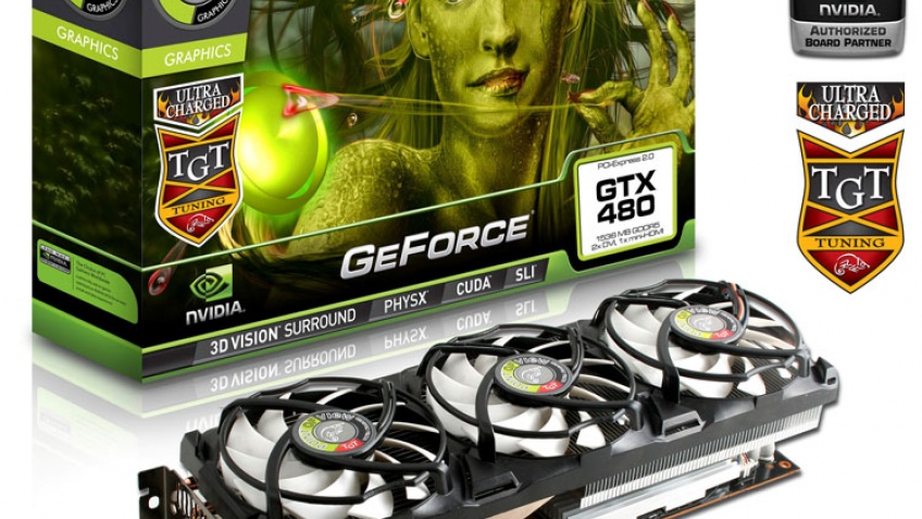 Модификация GeForce GTX 480 имени Point of View