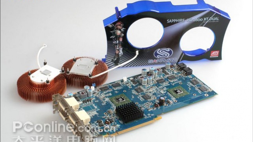 Первые фото двойного Radeon HD 2600 Первые фото двойного Radeon HD 2600
