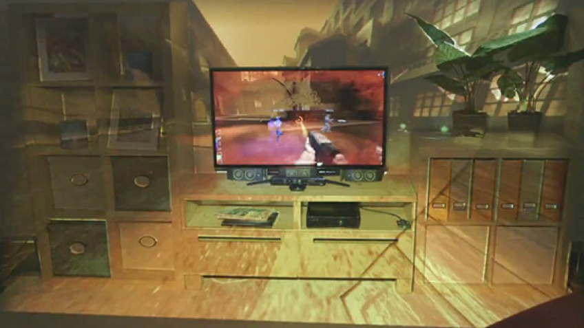 Microsoft превратит вашу гостиную в огромный телевизор
