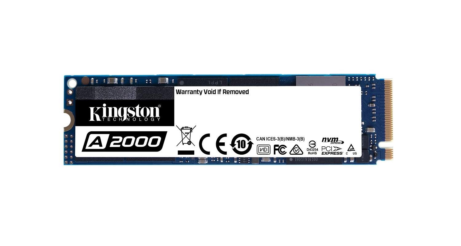 Kingston представила SSD-накопители A2000