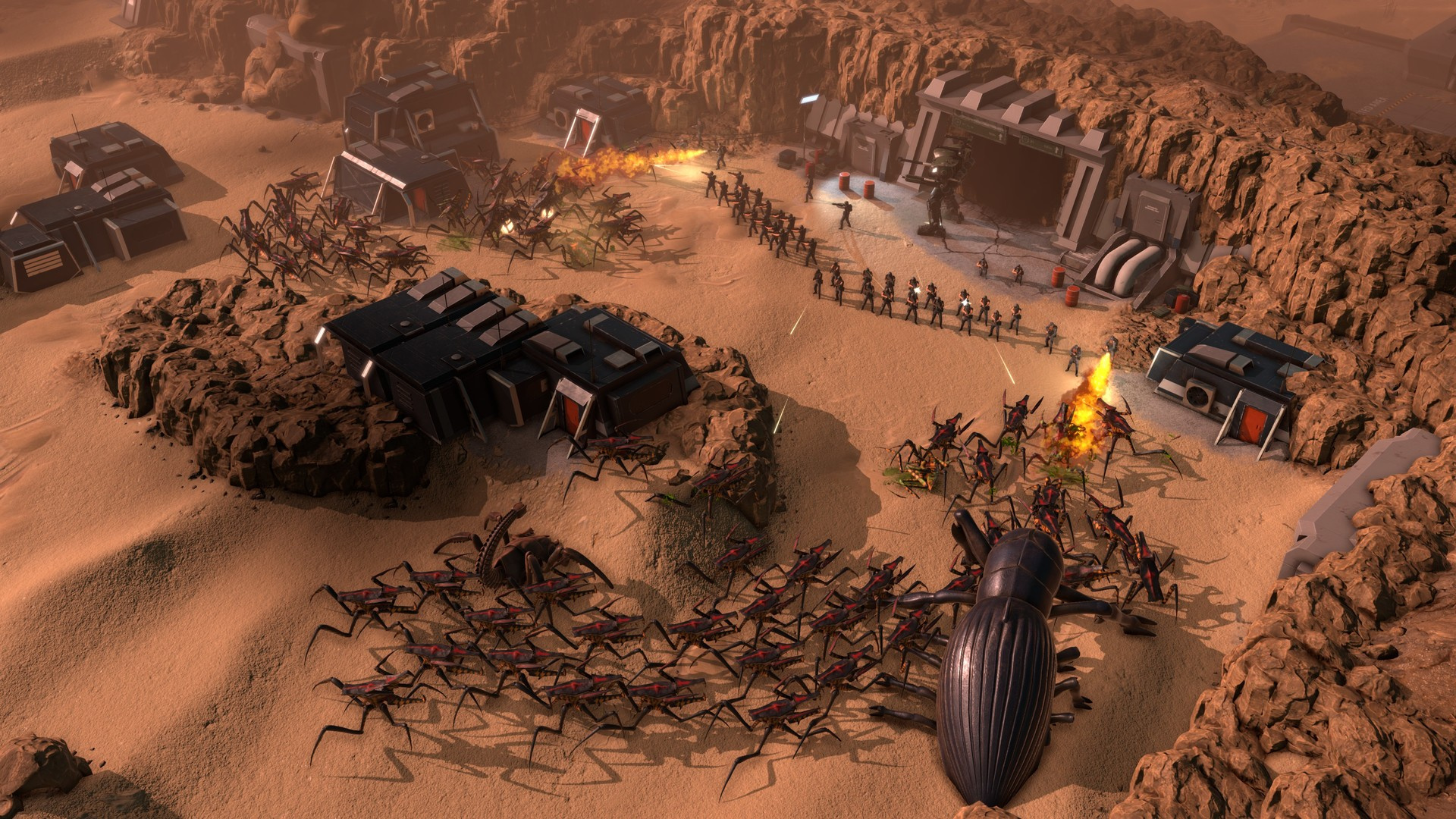 Разработчики показали игровой процесс Starship Troopers — Terran