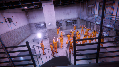 Дату релиза Prison Simulator объявили в трейлере с живыми актёрами